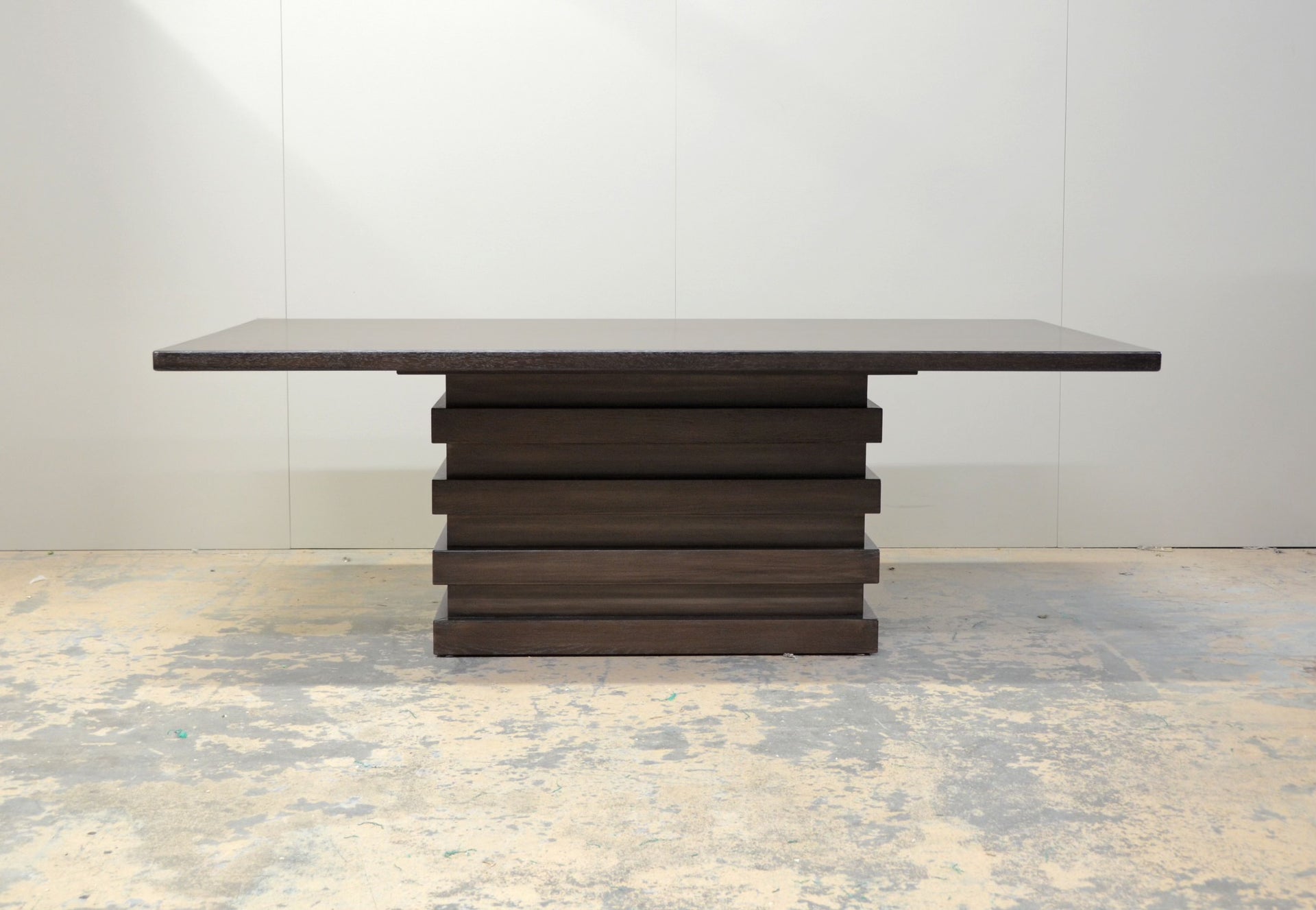 NEW Block Dining Table: White Oak