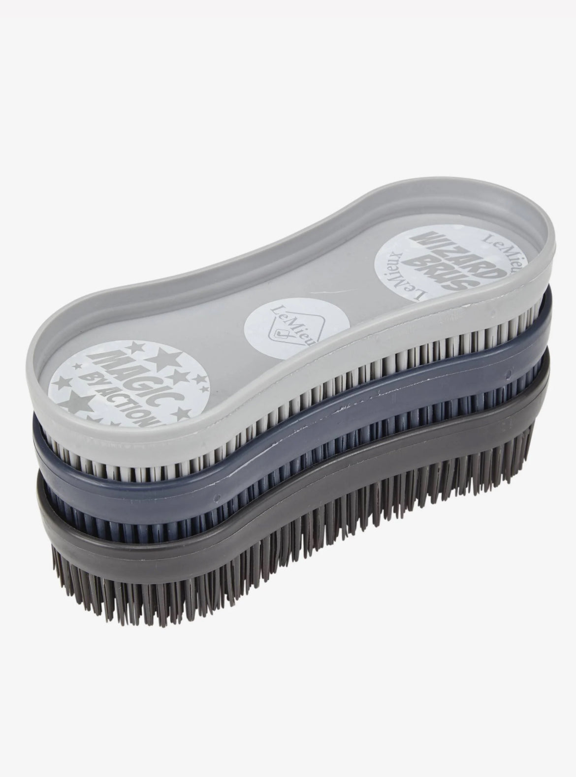 Wizard Brush Trio Navy/Grey/Black