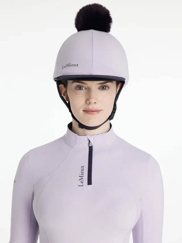 Classique Pom Hat Silk Lilac