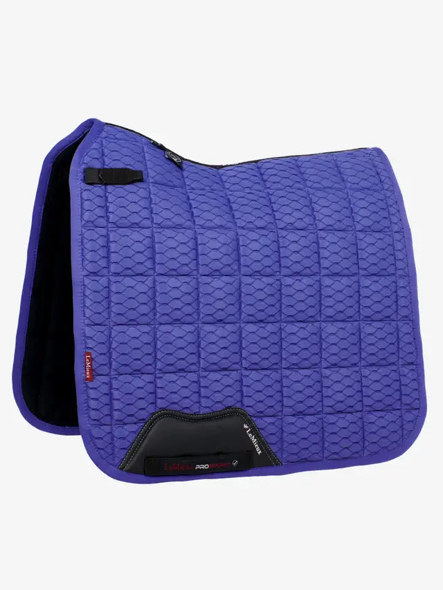 Carbon Mesh Dressage Square Bluebell