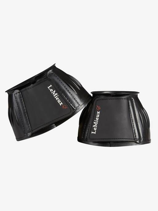 Rubber Bell Boots Black X-Large