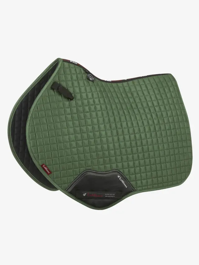 Suede Close Contact Square Hunter Green Large/Full