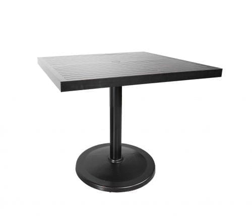 Monaco 42″ Square Pedestal Balcony Table