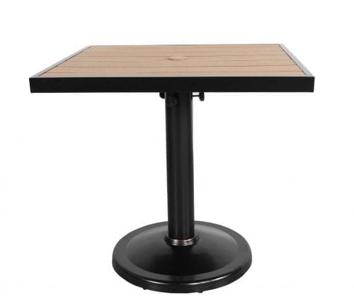 Kensington 32″ Square Pedestal Dining Table