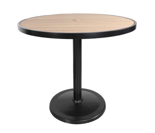 Kensington 42″ Round Pedestal Balcony Table