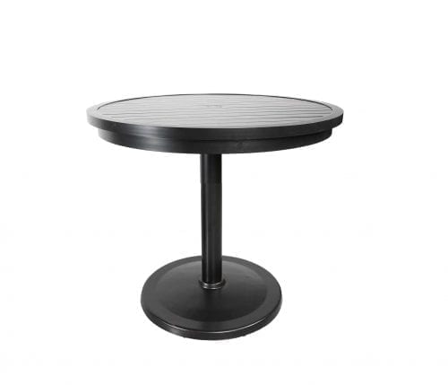 Monaco 48″ Round Pedestal Balcony Table