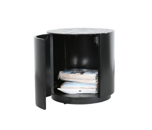 In Stock Mesa 18″ Round Storage Side Table