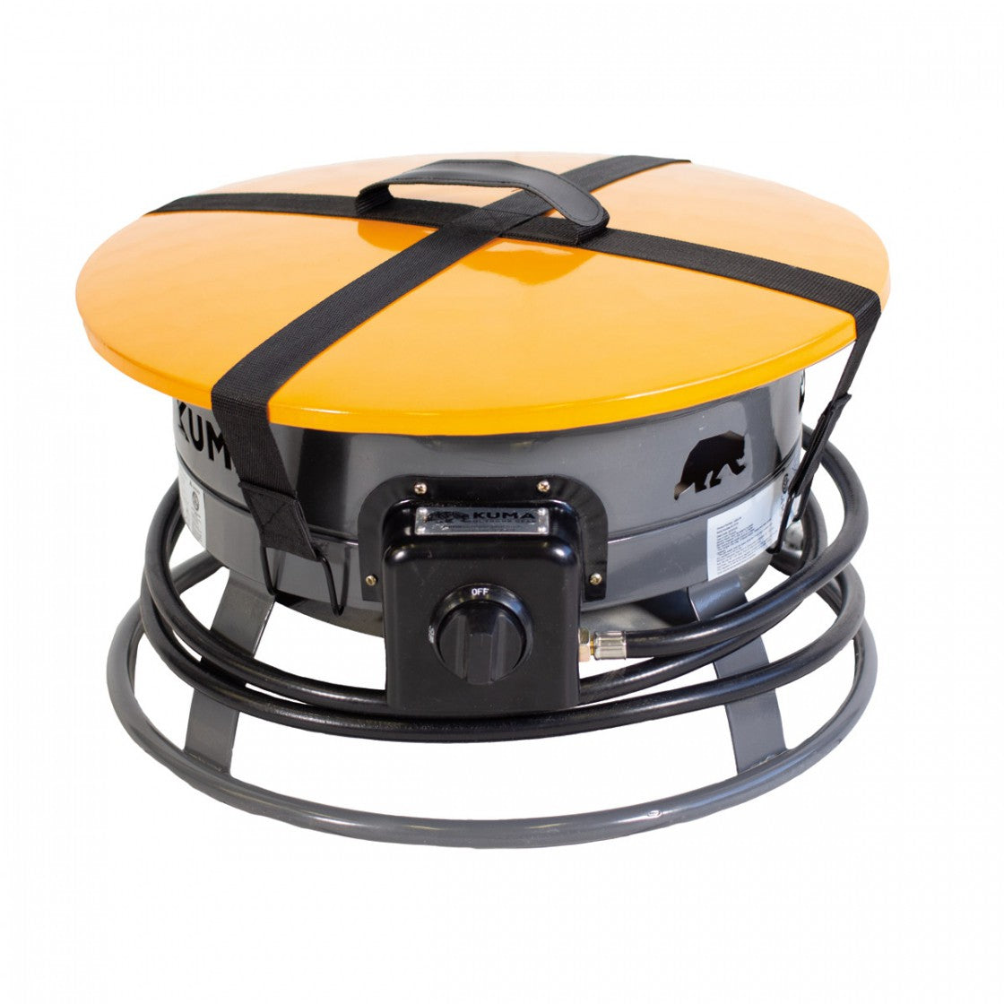 Bear Blaze Fire Bowl - 19" Graphite/Orange