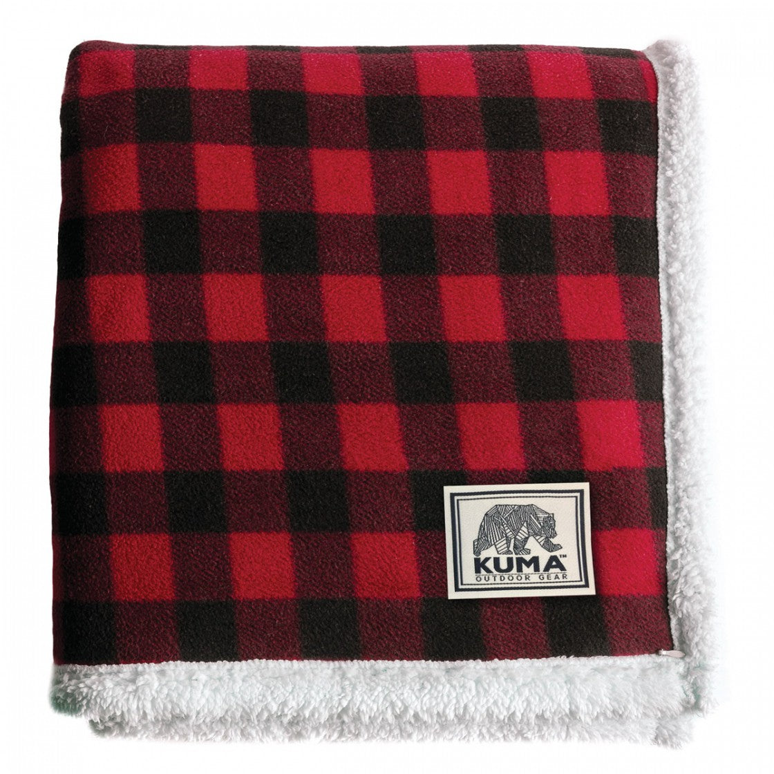 Lumberjack Sherpa Throw Red/Black Plaid