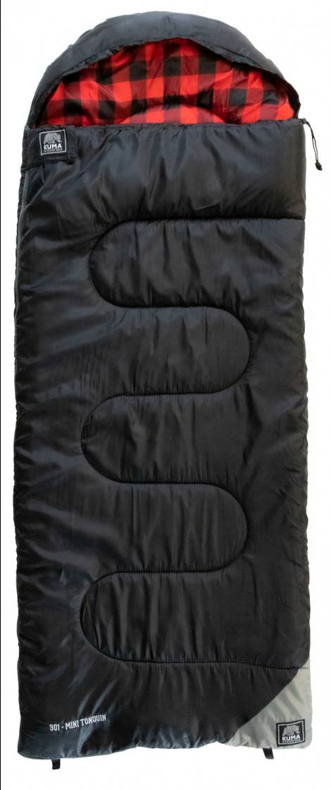 Mini-Tonquin Sleeping Bag Red/Black Plaid