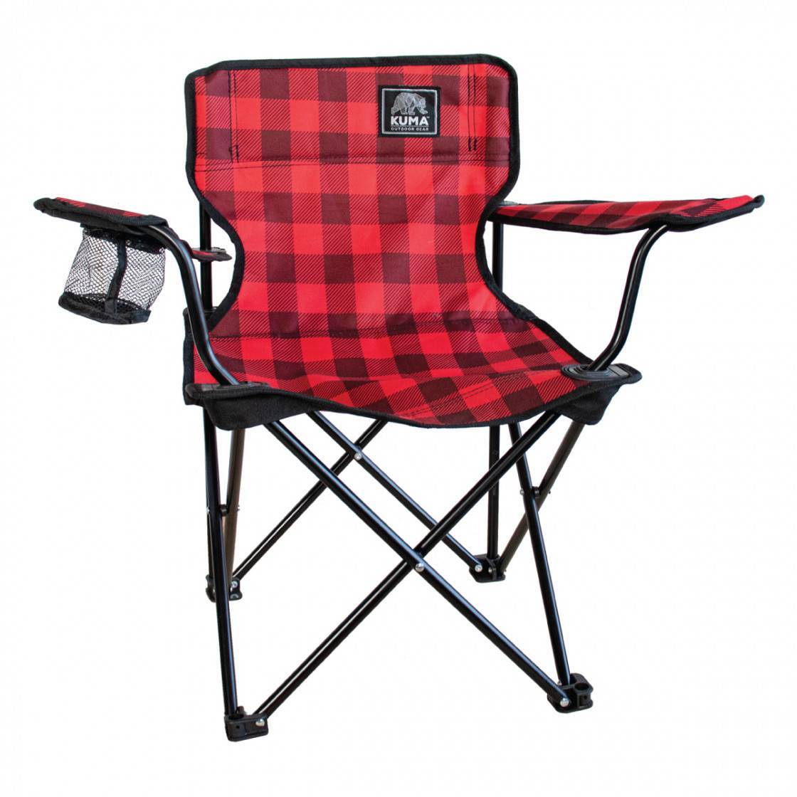 Cub Junior Chair Red/Black Plaid