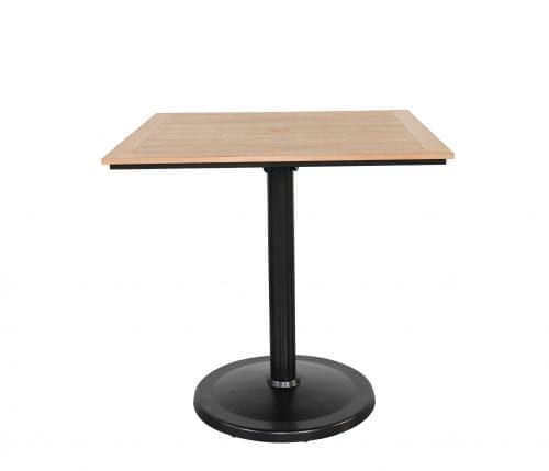 Skye 42″ Square Pedestal Bar Table