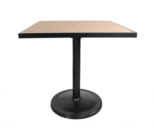 Kensington 36″ Square Pedestal Balcony Table