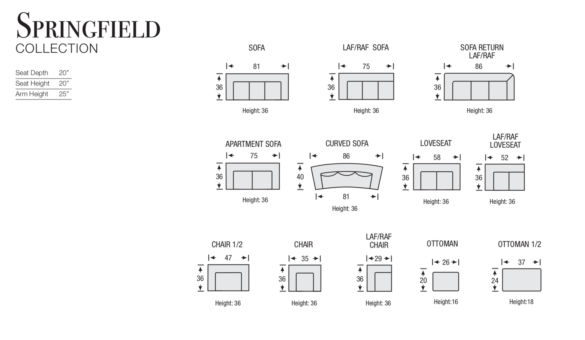 Springfield Sofa