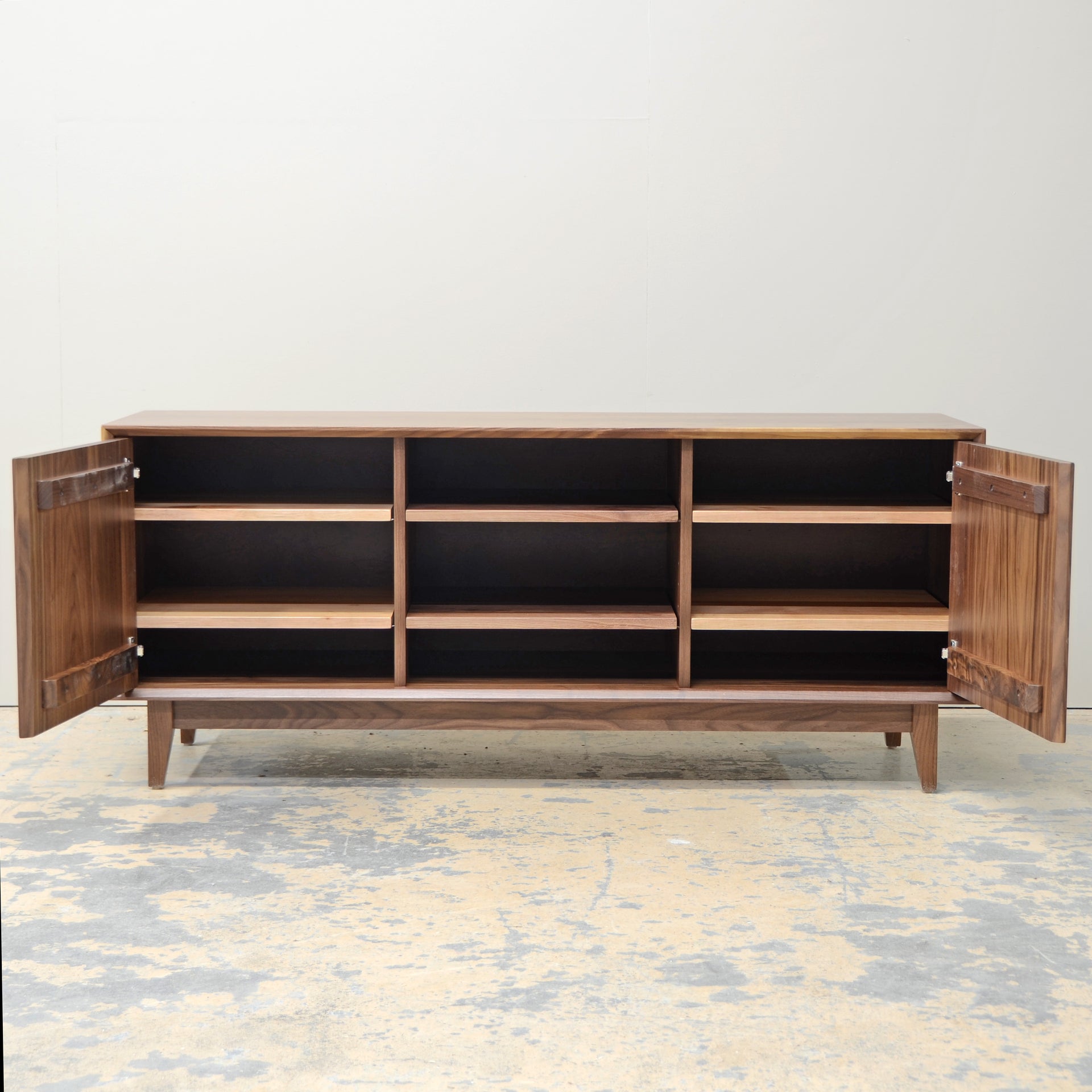 In Stock Walnut Tryon Media Console