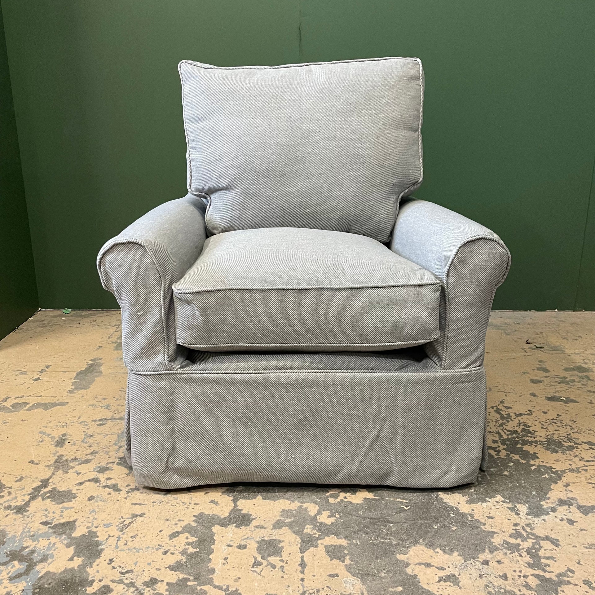 In Stock Libby XL Slipcover Chair
