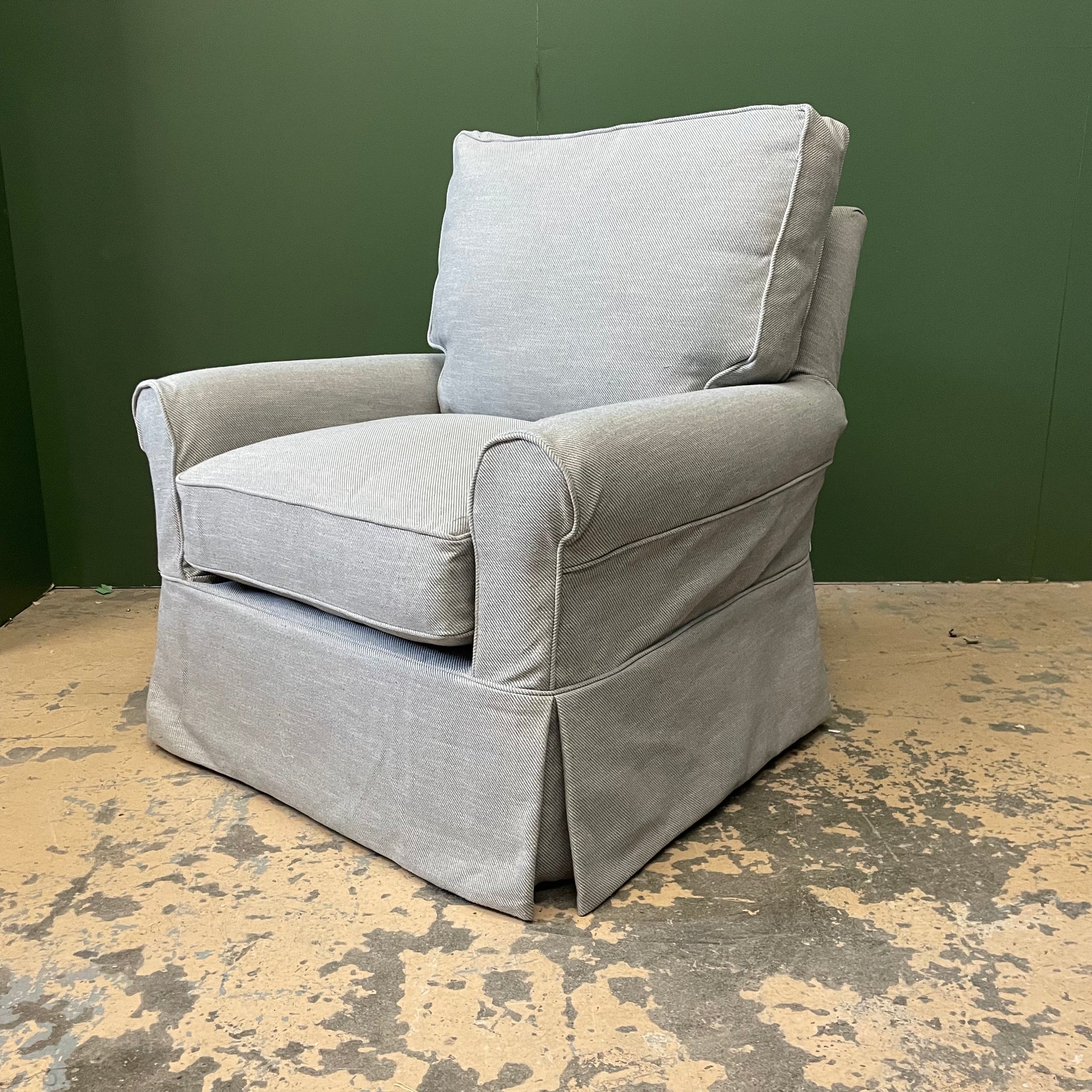 In Stock Libby XL Slipcover Chair